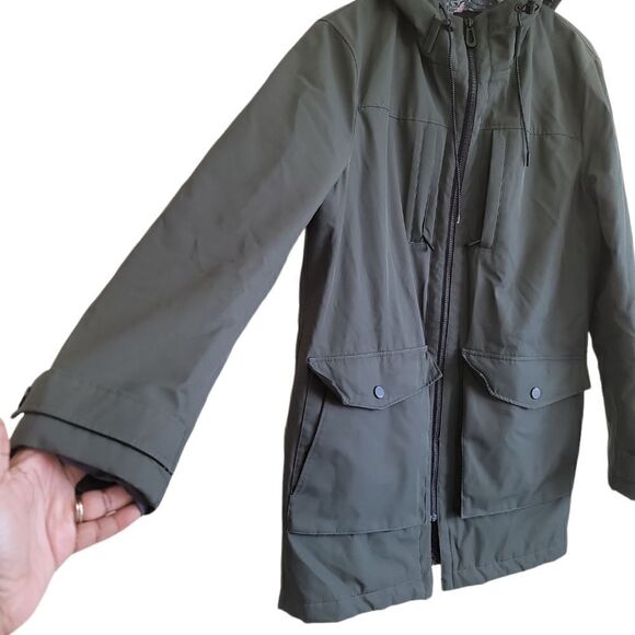 Ted Baker  Green Men's Vinny Parka Jacket Size 3 (Medium) - Picture 11 of 14